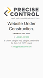 Mobile Screenshot of precisecontrol.com